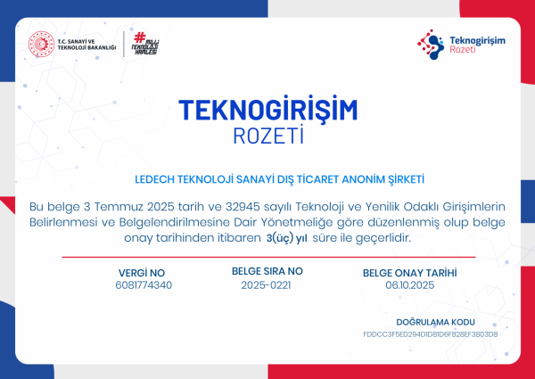 LEDECH earns the Tech Entrepreneurship Badge, endorsing its R&D-first strategy
