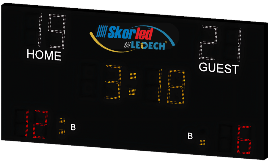 SBS20003 — 3x3 Kulüp Temel skorbord