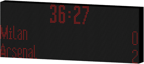 SFS-128-3L futbol skorbordu