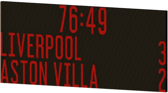 SFS-500-3L futbol skorbordu